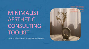Kit de herramientas de consultoría estética minimalista