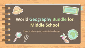 Комплект «Всемирная география» для средней школы
