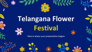 Telangana Çiçek Festivali