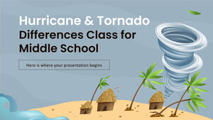 Hurrikan- und Tornado-Unterschiedsklasse für die Mittelschule