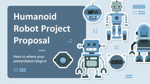 Proposta de Projeto de Robô Humanóide