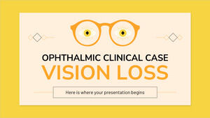 Caso clinico oftalmico: perdita della vista