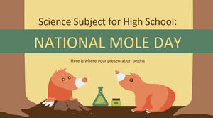 高中科学科目：全国鼹鼠日