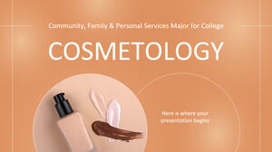 Majeure en services communautaires, familiaux et personnels pour le collège : cosmétologie