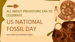 Tutto sull'era preistorica per celebrare la Giornata nazionale dei fossili degli Stati Uniti