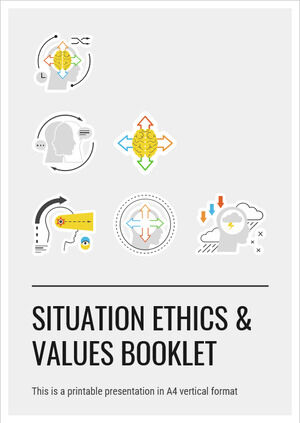 Opuscolo di etica e valori della situazione