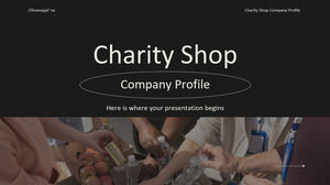 Firmenprofil des Wohltätigkeitsshops