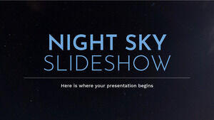 Prezentare de diapozitive Night Sky