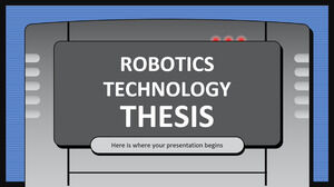 Robotics Technology Thesis