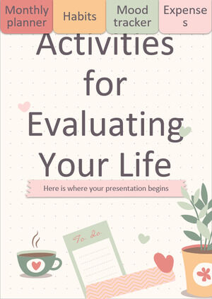 Actividades para evaluar tu vida
