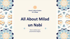 Islamskie studia kulturowe na studia: wszystko o Milad un Nabi