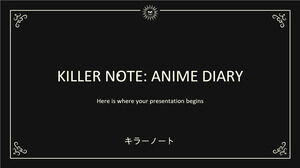 Notatka zabójcy: pamiętnik anime