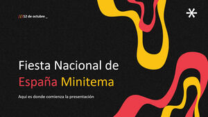 Fête nationale d'Espagne Minithème
