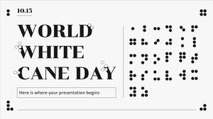 Journée mondiale de la canne blanche