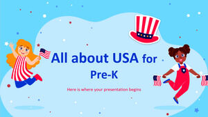 All About USA for Pre-K