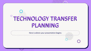 Planification du transfert de technologie