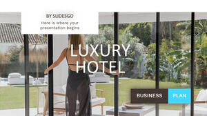 Luxury Hotel Business Plan
