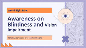 세계 시력의 날: 실명 및 시각 장애에 대한 인식