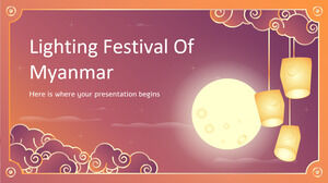 Festival de iluminación de Myanmar