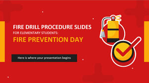 Slide Prosedur Latihan Kebakaran untuk Siswa SD: Hari Pencegahan Kebakaran