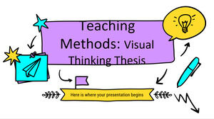 Metody nauczania: Teza dotycząca myślenia wizualnego