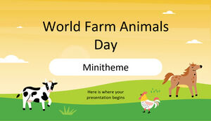 Minithème de la Journée mondiale des animaux de la ferme