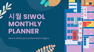 시월 Siwol – Monthly Planner