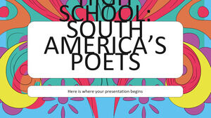 Lise için Edebiyat Dersi: Güney Amerika'nın Şairleri