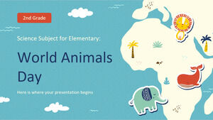 Matière scientifique pour l'élémentaire - 2e année : Journée mondiale des animaux