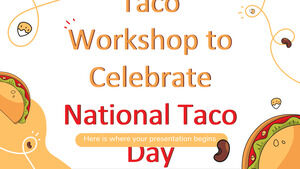 Taco Workshop เพื่อเฉลิมฉลองวัน Taco แห่งชาติ