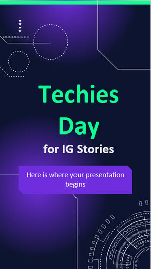 Techies Day per le storie di IG