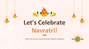 Vamos celebrar o Navratri!