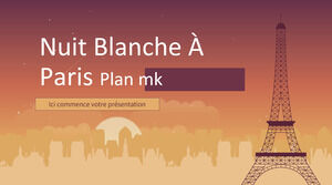 Plano Noite Branca em Paris MK