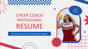 Cheer Coach Beruflicher Lebenslauf