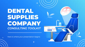 Набор инструментов для консалтинга компании по производству стоматологических принадлежностей