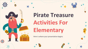 Attività del tesoro dei pirati per le elementari