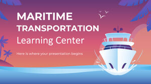 Centrul de învățare privind transportul maritim