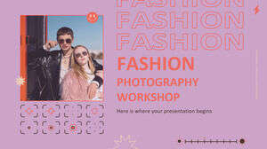 Workshop de Fotografia de Moda