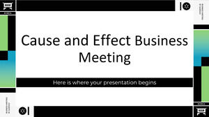 Spotkanie biznesowe przyczyny i skutku