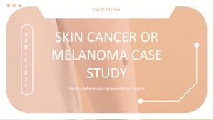 Caso di studio del cancro della pelle o del melanoma