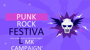 Punk Rock Festival MK Campaign