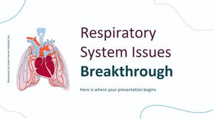Probleme mit dem Atmungssystem Durchbruch