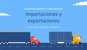 해외 및 국제 무역: 수입 및 수출
