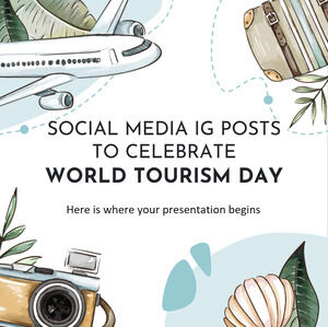 Social Media IG-Beiträge zur Feier des Welttourismustages