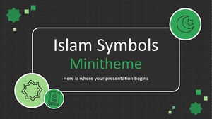 Islamische Symbole Minitheme