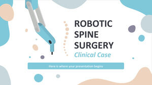 Klinischer Fall der Roboter-Wirbelsäulenchirurgie