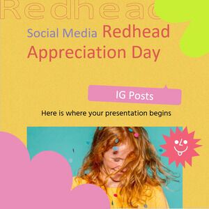 โซเชียลมีเดีย Redhead Appreciation Day โพสต์ IG