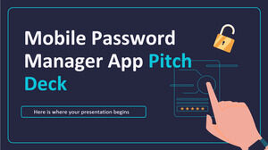 Презентация приложения Mobile Password Manager
