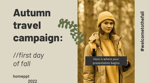 Herbstreisekampagne: Erster Herbsttag