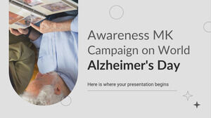 Campaña MK de sensibilización en el Día Mundial del Alzheimer
